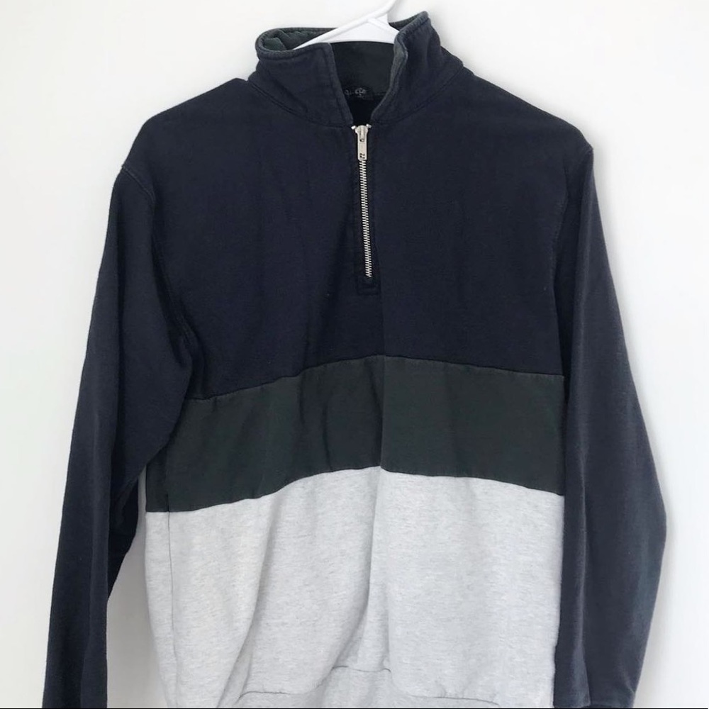 Brandy quarter zip